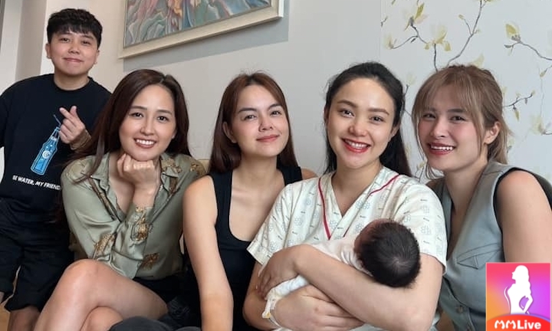 mẹ bầu Minh Hằng