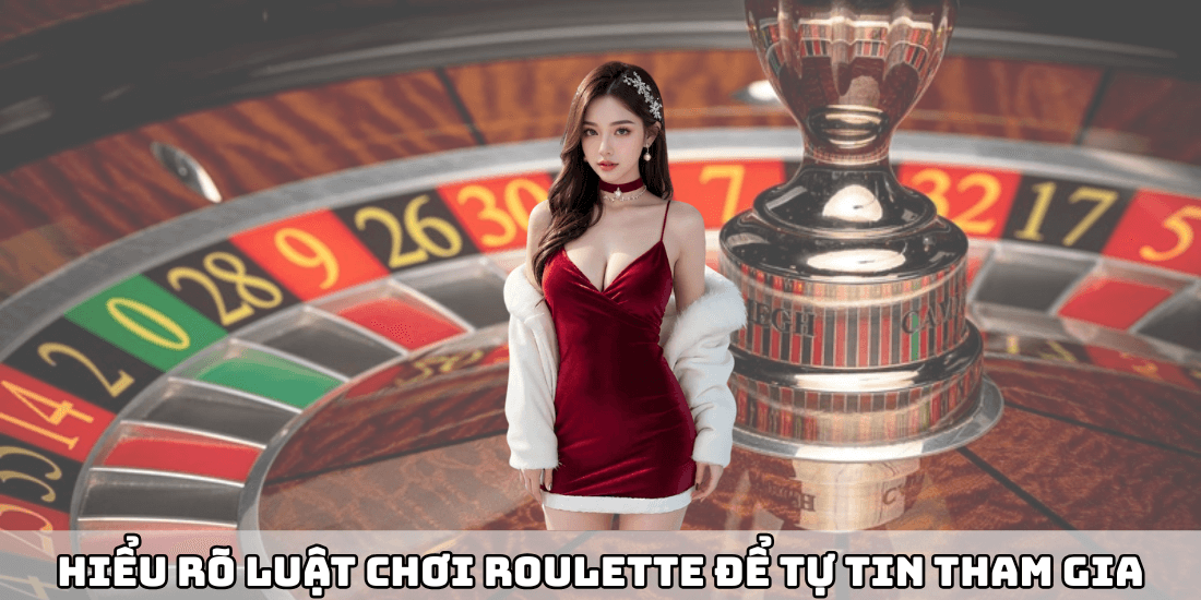 Bánh xe roulette với ô số đỏ, đen tại Bk8.